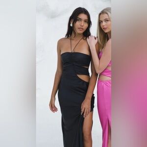 NWT HNTR The Label Black Dress